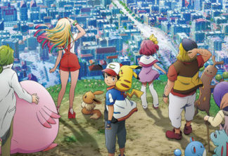 Ash e companhia no pôster do novo Pokémon