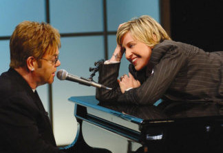 Elton John e Ellen DeGeneres