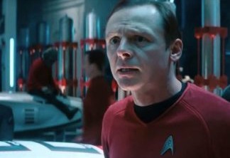 Simon Pegg em Star Trek