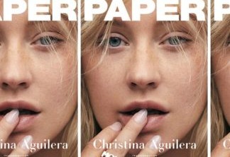 Chistina Aguilera na capa da Paper Magazine