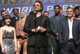 Robert Downey Jr discursa na première de Vingadores: Guerra Infinita