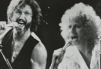 Kris Kristofferson e Barbra Streisand em Nasce Uma Estrela, de 1976