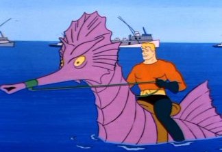 Aquaman | Nova imagem mostra clássico dragão marinho de herói