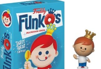 Empresa lança caixas de cereais com miniaturas de personagens famosos como brinde