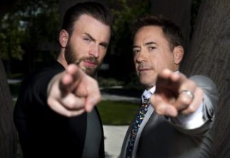 Robert Downey Jr. presenteou Chris Evans com carro temático do Capitão América