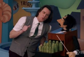 Kidding | Jim Carrey interage com boneco e pickles em vídeo de sua nova série