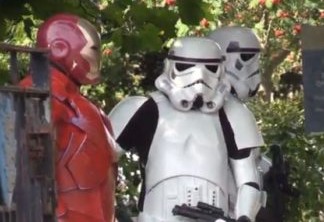 Homem de Ferro, Capitão América e stormtroopers participam de enterro de menino de 6 anos