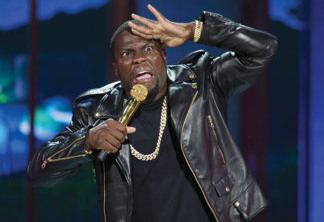 8P05_D002_00556
In Universal Pictures’ Kevin Hart: What Now?, comedic rockstar
KEVIN HART
follows up his 20 13 hit standup
concert movie Let Me Explain, which grossed
$32 million domestically and became the thirdhighest
live standup
comedy
movie of all time. Hart takes center stage in this groundbreaking, recordsetting,
soldout
performance of “What Now?”—filmed outdoors in front of 50,000 people
at Philadelphia’s Lincoln Financial Field—marking the first time a comedian has
ever performed to an atcapacity
football stadium.
Credit: Frank Masi