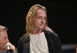 NEW YORK, NY - OCTOBER 09: Macaulay Culkin attends The Adult Swim RobotChicken Panel At New York Comic Con 2014 at Jacob Javitz Center on October 10, 2014 in New York City.  24884_010_518.JPG  (Photo by Astrid Stawiarz/WireImage for Turner Networks)