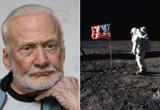 O Primeiro Homem | Buzz Aldrin critica ausência de bandeira dos EUA na Lua