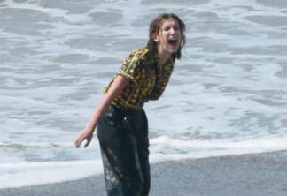 Stranger Things | Millie Bobby Brown grita na praia em novas fotos da 3ª temporada