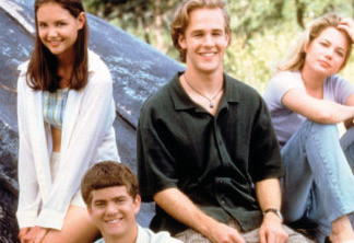 Dawson's Creek (season 1)
Winter-Spring 1998
Shown from left: Katie Holmes, Joshua Jackson, James Van Der Beek, Michelle Williams