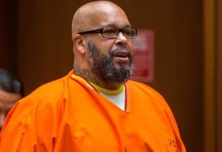 Death Row Records co-founder, Marion "Suge" Knight, appears at a pretrial court hearing on May 15, 2018 in Los Angeles, California. - Knight is charged with several crimes, including attempted murder and hit-and-run for allegedly ramming his pickup truck into two men, killing one of them, after a dispute on the set of the movie "Straight Outta Compton." (Photo by DAVID MCNEW / AFP)        (Photo credit should read DAVID MCNEW/AFP/Getty Images)