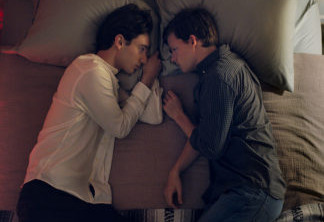 Theodore Pellerin stars as “Xavier” and Lucas Hedges stars as “Jared” in Joel Edgerton’s BOY ERASED, a Focus Features release.