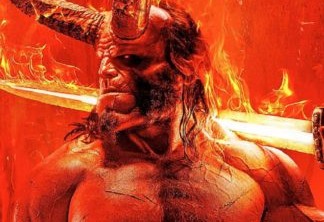 Hellboy aparece jovem em pôster para IMAX