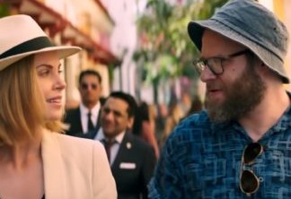 Casal Improvável | Seth Rogen se apaixona por Charlize Theron em pôster nacional