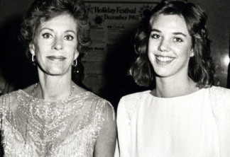 Carol Burnett and Daughter Carrie Hamilton during Kennedy Center Honors - January 1, 1983 at Kennedy Center in Washington D.C., United States. (Photo by Ron Galella/WireImage)