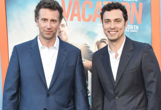 Mandatory Credit: Photo by Rob Latour/REX/Shutterstock (4915525aw)
Jonathan M. Goldstein and John Francis Daley
'Vacation' film premiere, Los Angeles, America - 27 Jul 2015