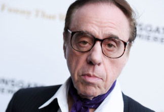 Director Peter Bogdanovich arrives at the Los Angeles premiere of "She's Funny That Way" at the Harmony Gold theater on Wednesday, Aug. 19, 2015. (Photo by Richard Shotwell/Invision/AP)