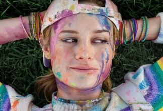 Brie Larson está suja de tinta no pôster de Loja de Unicórnios