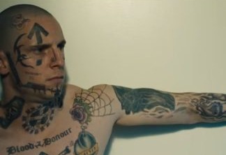 Jamie Bell é um neonazista no primeiro trailer de Skin