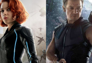 Astros de Vingadores, Scarlett Johansson e Jeremy Renner andam de mãos dadas na Disneylândia