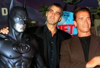 Schwarzenegger ganhou "20 vezes mais" que George Clooney em Batman