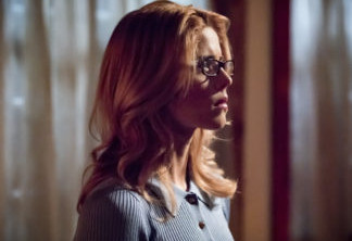Arrow -- "You Have Saved This City" -- Image Number: AR722B_0121b.jpg -- Pictured: Emily Bett Rickards as Felicity Smoak -- Photo: Dean Buscher/The CW -- ÃÂ© 2019 The CW Network, LLC. All Rights Reserved.