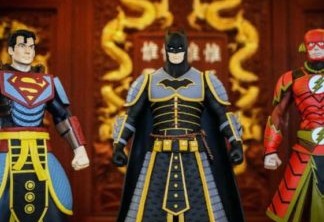 Batman e Superman se tornam guerreiros chineses em novos brinquedos
