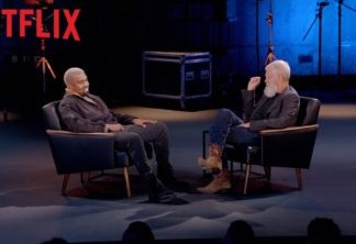David Letterman entrevista Kanye West no trailer da 2ª temporada de talk show