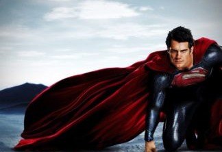 Liga da Justiça: Superman de Henry Cavill aparece com barba e traje preto em arte da DC
