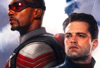 Dois heróis da Marvel, Bucky e Falcão, podem estar em apuros