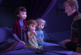 EPIC STORY – In Walt Disney Animation Studios’ “Frozen 2,” Queen Iduna (voice of Evan Rachel Wood) and King Agnarr (voice of Alfred Molina) share an epic story with Young Anna (voice of Hadley Gannaway) and Young Elsa (voice Mattea Conforti) about an enchanted forest and the potential danger that lingers. “Frozen 2” opens in U.S. theaters on Nov. 22, 2019. © 2019 Disney. All Rights Reserved.