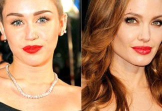 Angelina Jolie e Miley Cyrus têm algo em comum - fãs não vão acertar o que é