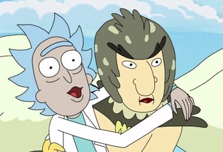 Rick e Birdperson em Rick and Morty