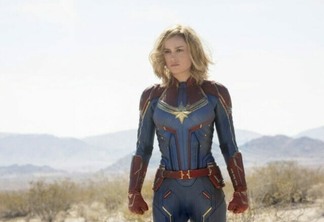 Brie Larson interpreta a Capitã Marvel nos cinemas