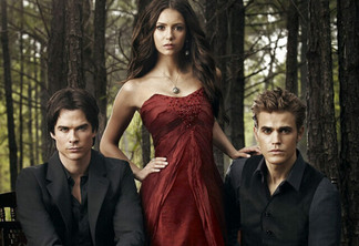Damon, Elena e Stefan são protagonistas de The Vampire Diaries