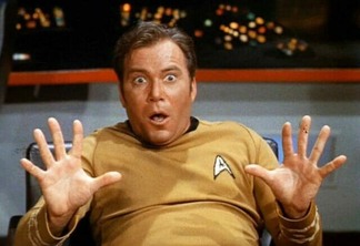 Capitão Kirk em Star Trek