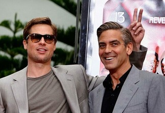 Filme de rival da Netflix reúne Brad Pitt e George Clooney