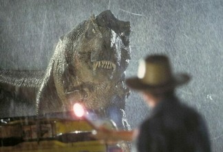 Famosa cena do Tiranossauro em Jurassic Park