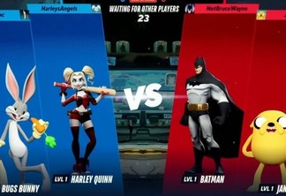 Batman e Superman lutam contra Pernalonga, Salsicha e mais personagens em game