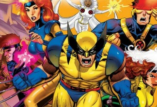 Os X-Men no visual do desenho dos anos 1990