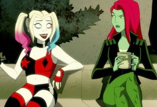 Arlequina e Ivy na série animada