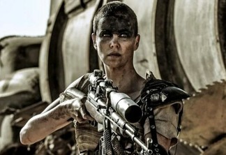Charlize Theron como Furiosa em Mad Max: Estrada da Fúria