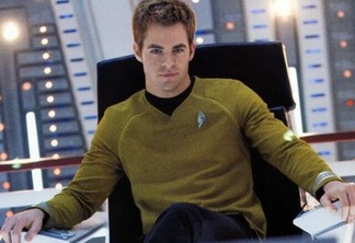 Chris Pine como Kirk em Star Trek