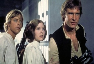 Luke, Leia e Han Solo em Star Wars