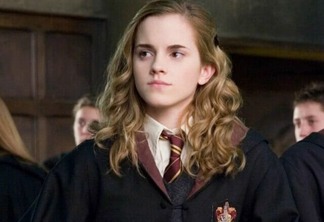 Emma Watson como Hermione na saga Harry Potter.
