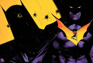Batman e Robin em arte dos quadrinhos