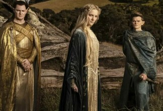 Gil-galad, Galadriel e Elrond em Os Anéis de Poder
