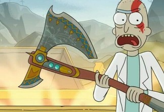 Rick no vídeo promocional de Rick and Morty